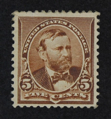 CKStamps: US Stamps Collection Scott#223 5c Grant Mint LH OG