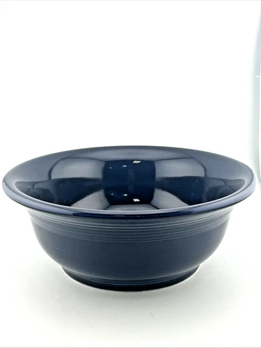 FIESTA large 9" Mixing Utility Casserole Bowl Blue 70 oz Homer Laughlin
