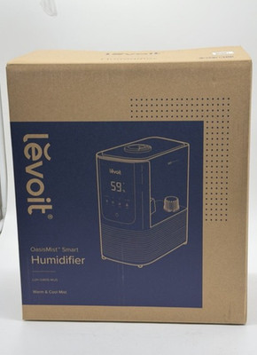 LEVOIT OasisMist 4.5L Smart Warm & Cool Mist Humidifier -White, Alexa Compatible