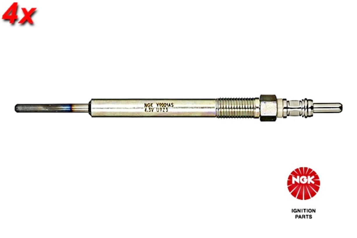 NGK 4x Glow Plug For ALFA ROMEO CHEVROLET CHRYSLER CITROEN FIAT 04-20 5960.L4