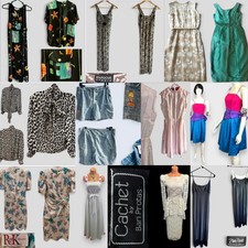 Vintage 50s 60s 70s 80s 90s 12 Piece Dress Resale Clothing Lot Zum Zum Cachet