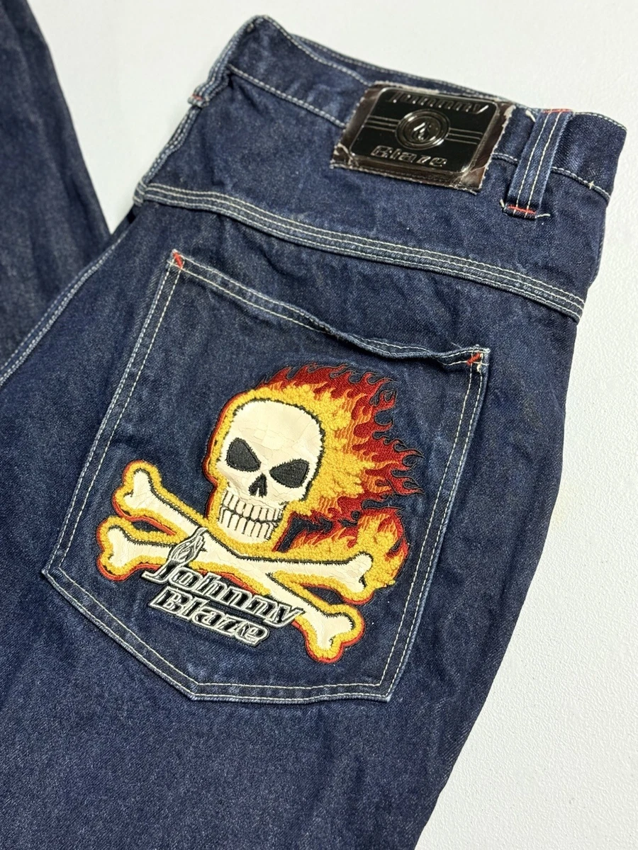JOHNNY WOLF - skinny denim y2k v系 00s Johnny Blaze In Men's Jeans for sale - eBay