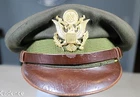 US WW2 AAC USAAF Officer's TRUE CRUSHER Visor Hat Cap Feldman Size 7 1/8 Mothing