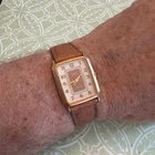 Vintage Men’s Times Tank Style Watch New Battery BA Cell