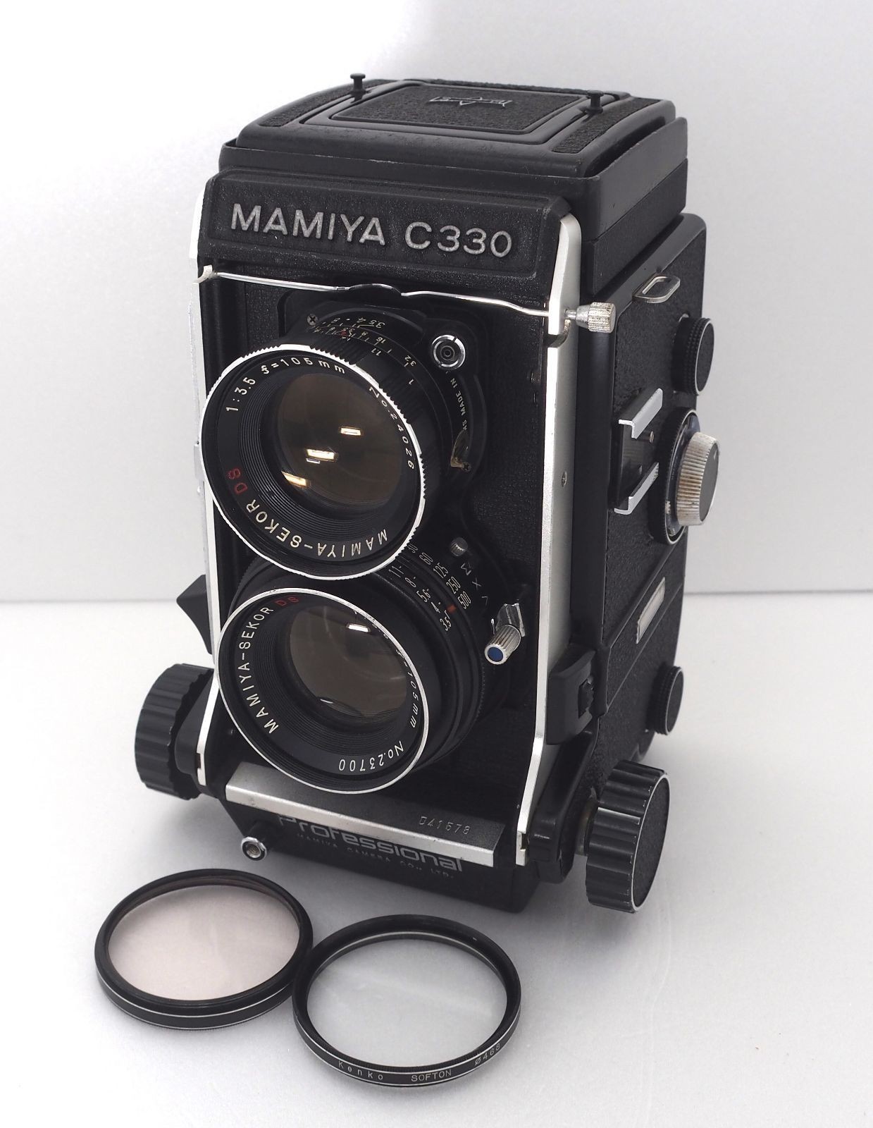 Mamiya C330 Professional TLR Medium format film Camera Sekor 105mm f/3.5 Lens