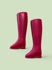 Doll Shoes Vintage  Barbie Pink Squishy Rubber Rain Boots