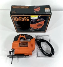 Black & Decker BDEJS300C 4.5 Amp Jigsaw Tool w/ Saw Blade Holiday Gift Open Box