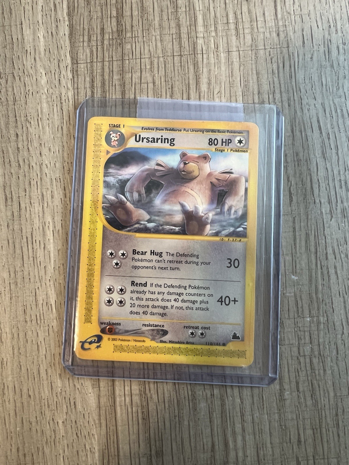 Ursaring Skyridge 110/144 Regular NM Pokemon