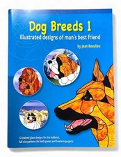 Dog Breeds 1 Beaulieu Stained Glass Pattern Book Stained Glass Supplies
