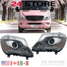 Pair For 2014-2018 Mercedes Sprinter 2500 3500 Xenon Hid Headlights Leftright Pair For 2014-2018 Mercedes Sprinter 2500 3500 Xenon Hid Headlights Leftright