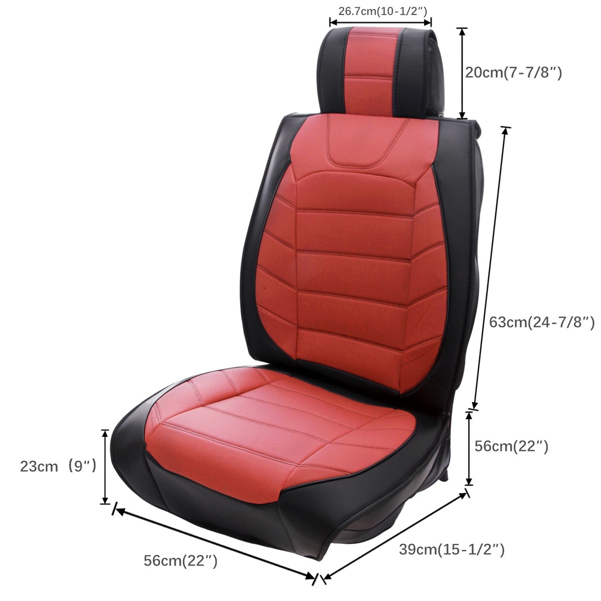 For Z4 E89 Z8 Coupe Car Seat Cover Wine Red PU Leather Front Seat