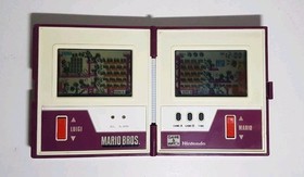 Used Nintendo Game & Watch MARIO BROS. Multi Screen concole, working-h0518-