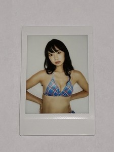 Nanako Aizawa Japanese Gravure Idol Bikini Polaroid Cheki