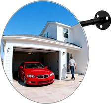 Wide Angle Convex Security Mirror For Garage Parking Warehouse
