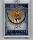 2022-23 Panini Universal Origins Steph Curry Gold Autograph Parallel 9/10