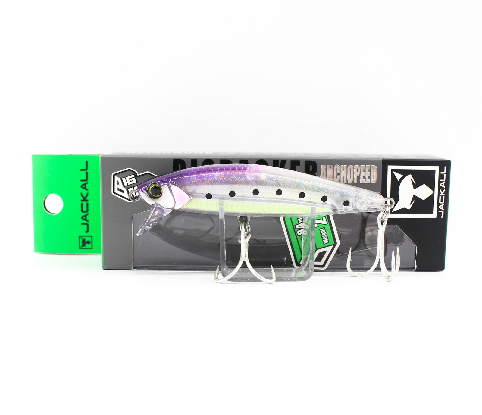 Sale Jackall Big Backer Anchopeed 84 Sinking Lure 27 grams Yuugure (3300)