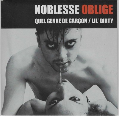 NOBLESSE OBLIGE -Quel Genre De Garcon/Lil' Dirty- 7'' Vinyl Single Leigh Bowery