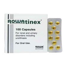 Rowatinex 100 Capsules Rowa Renal  Urinary Bladder Support Formula - Original