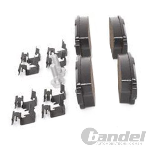 BOSCH BREMSBELÄGE HINTEN passend für CITROËN C4 COUPE PEUGEOT 307 BJ. BEACHTEN - Bild 3 von 6