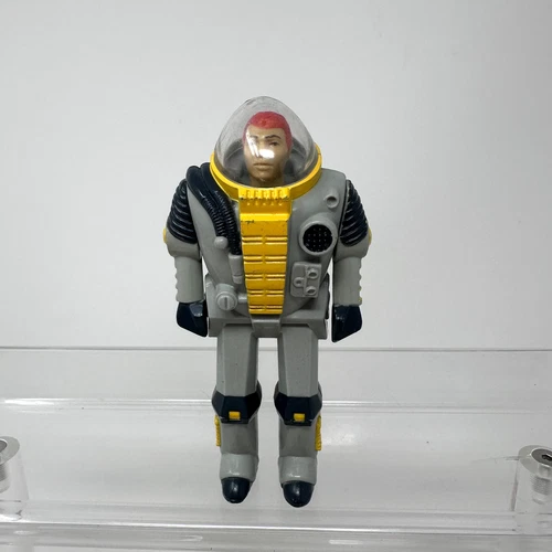 G I Joe Deep Six V1 Figure Gray SHARC Pilot Diver Hasbro 4" 1984 Vintage READ