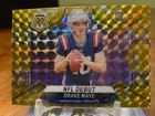 2024 Panini Mosaic - NFL Debut Drake Maye #273 Reactive Yellow Mosaic Prizm (RC)