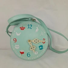Danielle Nicole Purse Disney Alice in Wonderland Through the Looking Glass Clock