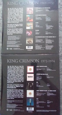 King Crimson 2 box set 1969-1972 and 1972-1974 sealed 2018/2019