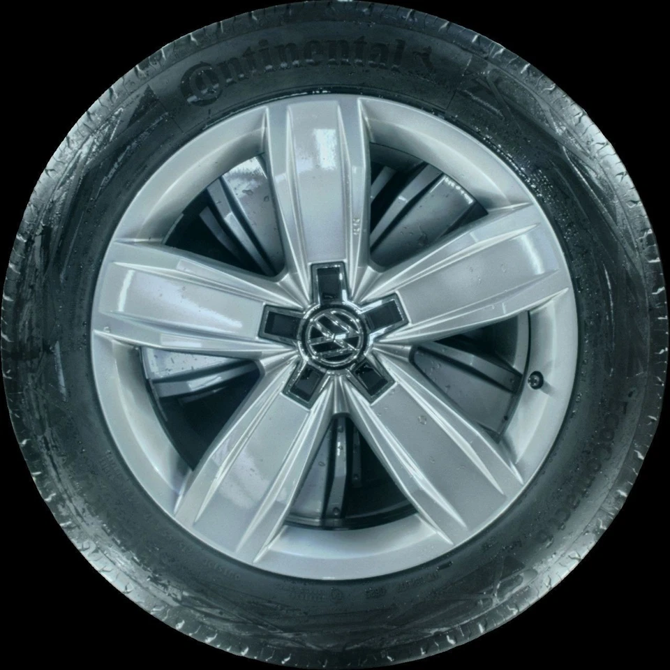 215/55 R17 Sommerreifen VW PASSAT 3G 17 Zoll Alufelgen Komplettsatz 5mm - Bild 3 von 4