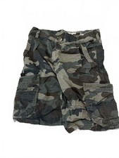 Wrangler Classic Straight Cargo Shorts Camo 14 Regular