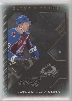 2021-22 Upper Deck Black Diamond 18/349 Nathan MacKinnon #BDB-NM 1e15