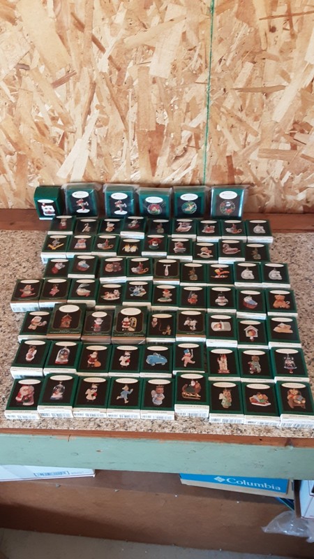 NIB Lot of 70 Hallmark Keepsake Ornaments Miniatures 1993-96 Giant Sale!