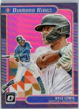 2021 Panini Donruss Optic - Diamond Kings Kyle Lewis #13 Pink Prizm
