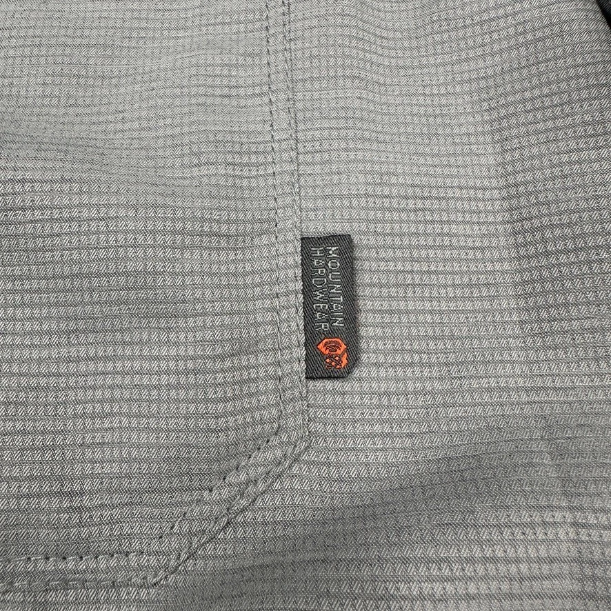 Mountain Hardwear Shirt Mens XL Gray Short Sleeve Button Down Vented Breathable - Image 4 of 4