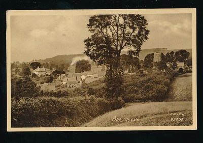 Somerset OLD CLEEVE Gesamtansicht 1955 PPC von Frith