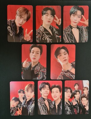 Monsta X No Limit Tour Photocard Minhyuk Kihyun Hyungwon Jooheon Changkyun/ I.M