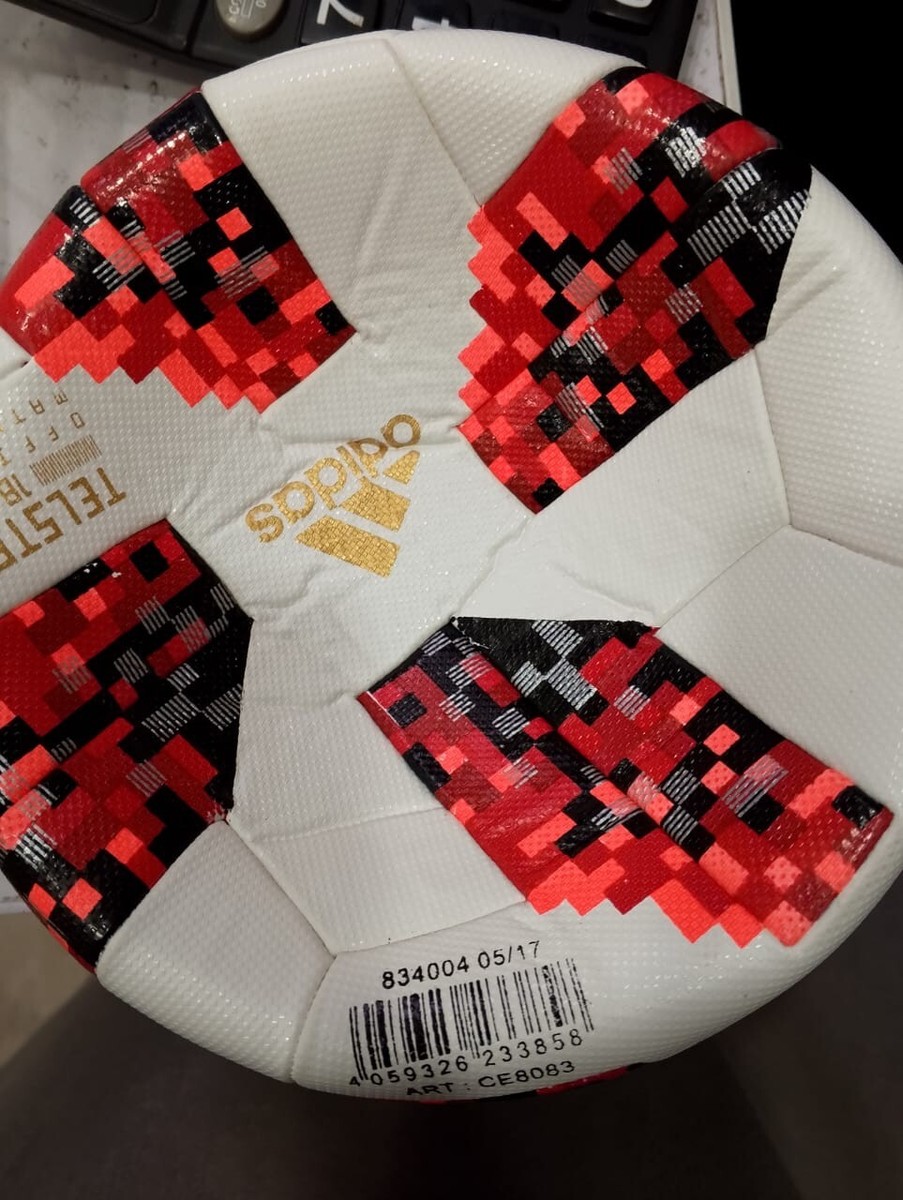 ADIDAS RED TELSTAR 18 FINAL WORLD CUP RUSSIA 2018 MATCH BALL