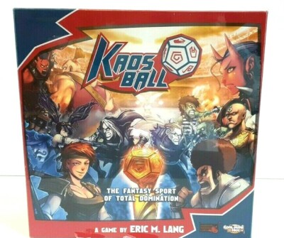 Kaos Ball Fantasy Sports Board Game By Eric M. Lang Cool Mini Or Not