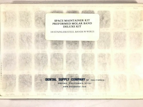Pediatric Pro Preformed Matrix Band Kit - Denovo Dental : Denovo Dental