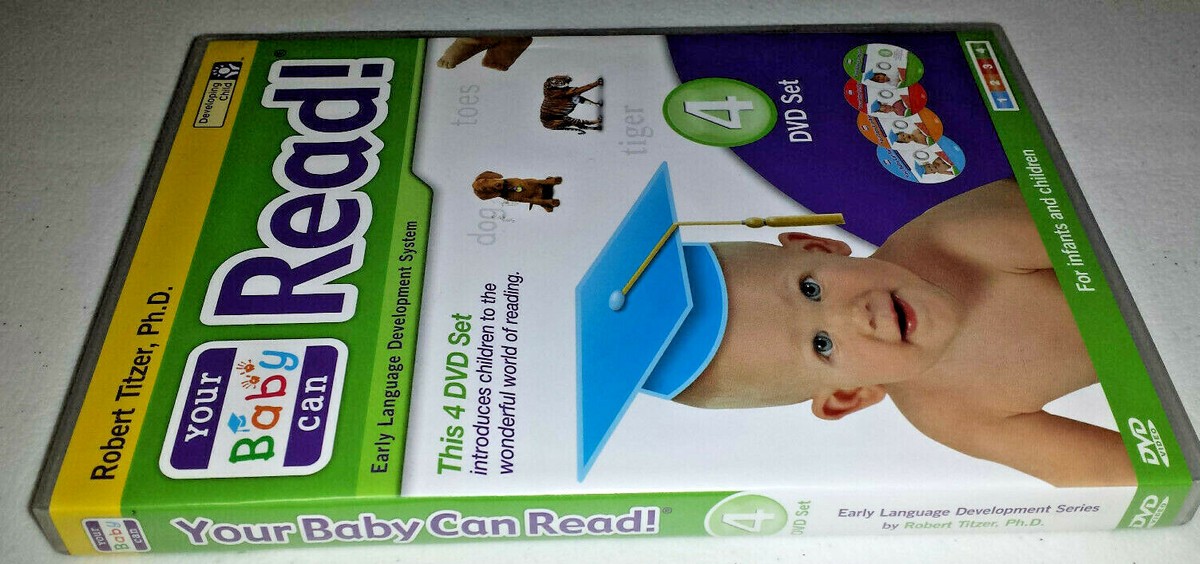 Your Baby Can Read 4 DVD Set - Early Language Development System