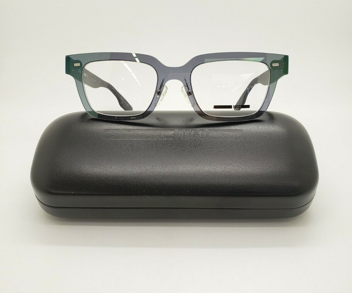 Alexander McQueen MCQ MQ0010O 002 Unisex Eyeglasses 50-20 Alexander McQueen MCQ MQ0010O 002 Unisex Eyeglasses 50-20