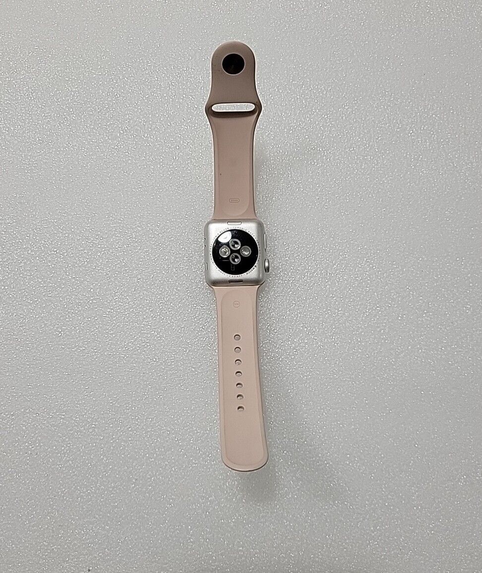 Apple Watch Series 2 38mm Smartwatch Silver Aluminum Case Untested For Parts