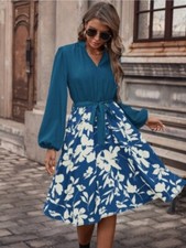 Shein Flower Lower Dress Worn Once!