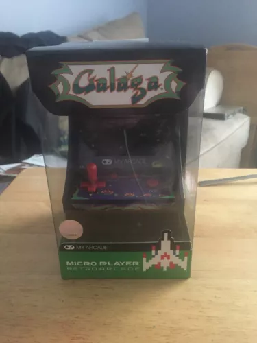 Mini Arcade Machine "GALAGA" Retro Micro Player Video Game, Brand NEW Sealed