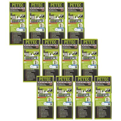 Petec 12X Disc Adhesive Set Tube 400Ml