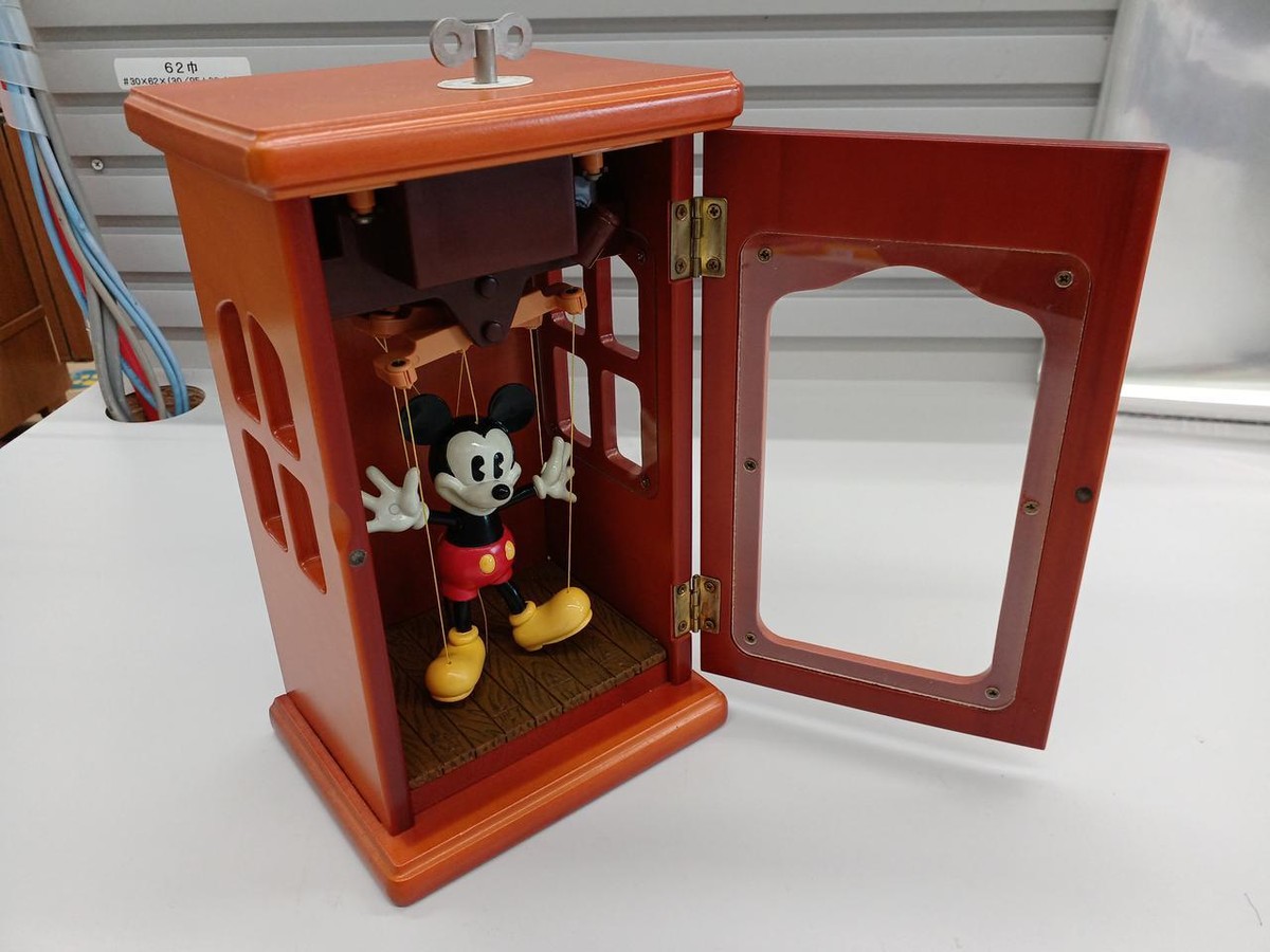 ぬいぐるみ Old Mickey mouth music box doll s-l400.jpg