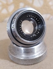 Lens Victar 2.9/50mm M40  adapter M39 13 Blades for Praktiflex 614673