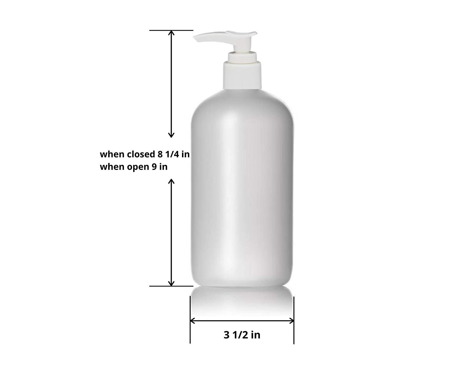 3 Pack 32 Oz Empty HDPE Plastic Pump Bottles  Refillable Dispenser Bottle 1000ML