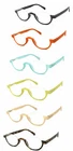 Women Half Moon Colorful Full Lens Reading Glasses Spring Hinges +1.00~ +4.00