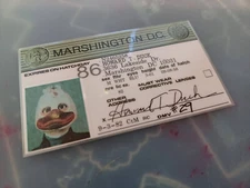 Howard the Duck Movie Driver's License ( SCREEN ACCURATE )
