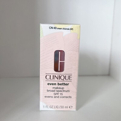 Clinique Even Better Makeup Spf15 - CN 40 Cream Chamois 30ml / 1 fl.oz NIb